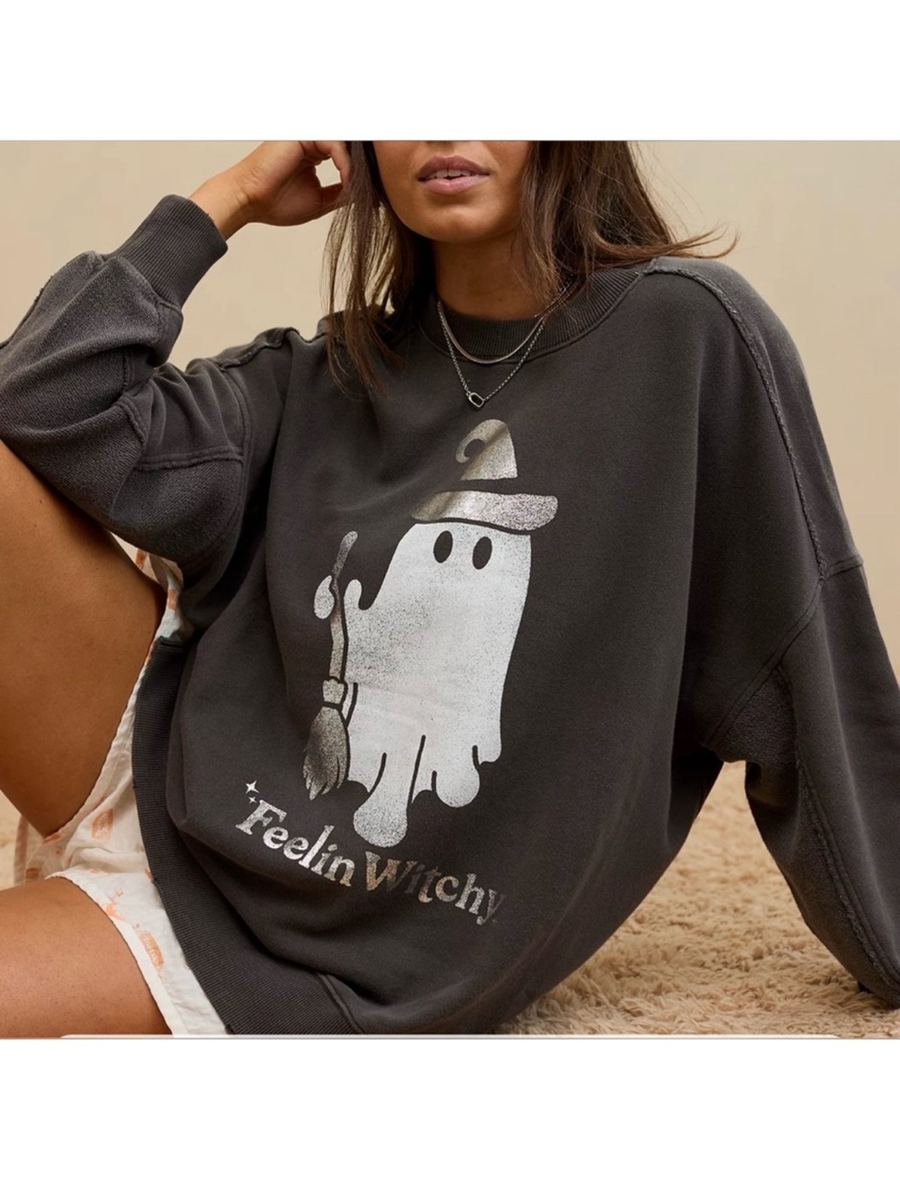 Aerie “Feeling Witchy” sweatshirt - Picture 1 of 5